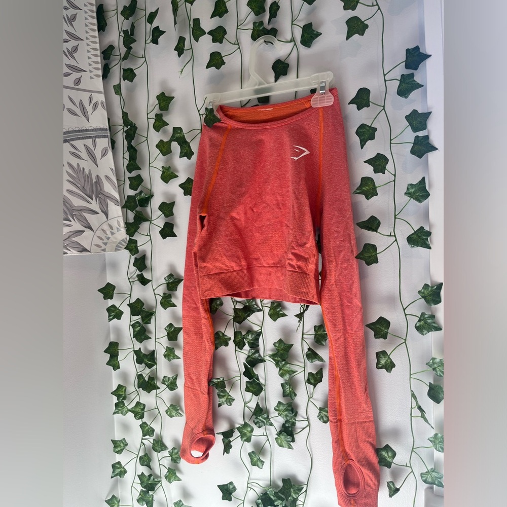 gym shark long sleeve sport bra